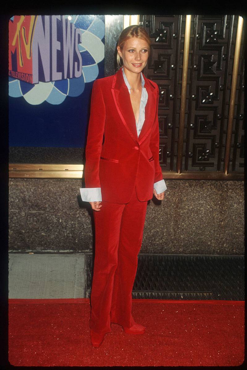 Gwyneth Paltrow na gali MTV Video Music Awards, 1996 rok