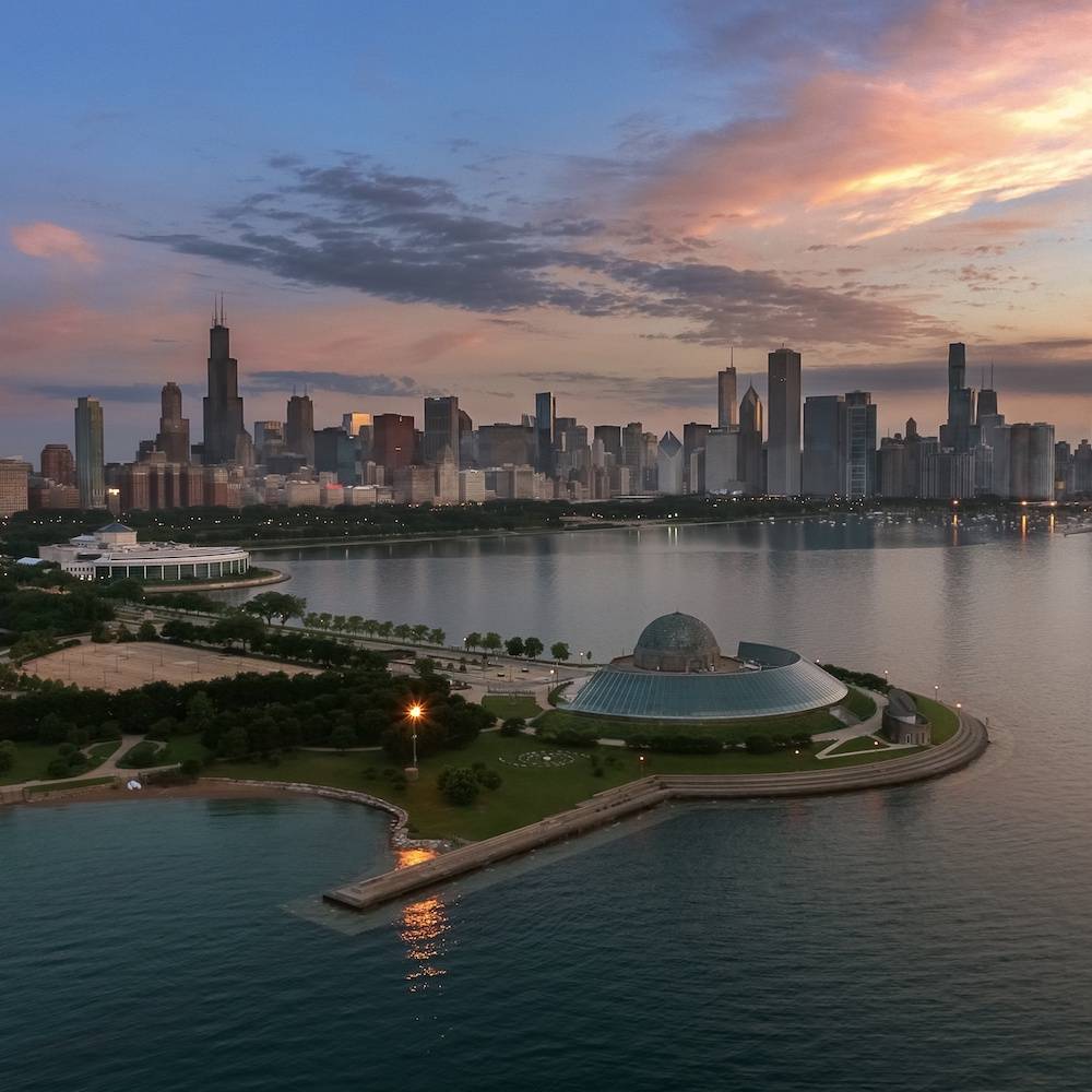 Planetarium Adler w Chicago