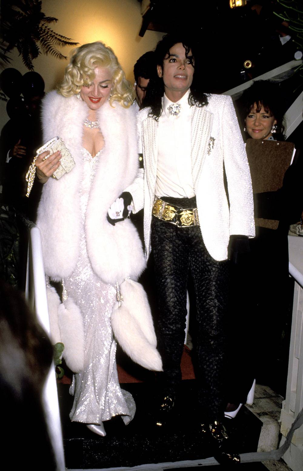 Madonna i Michael Jackson w 1991 roku