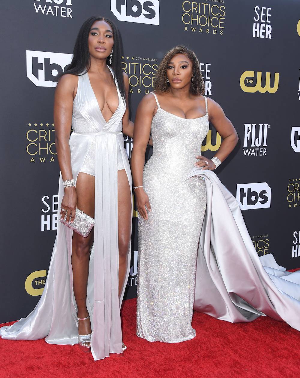 Venus Williams i Serena Williams w sukniach z Atelier Versace 