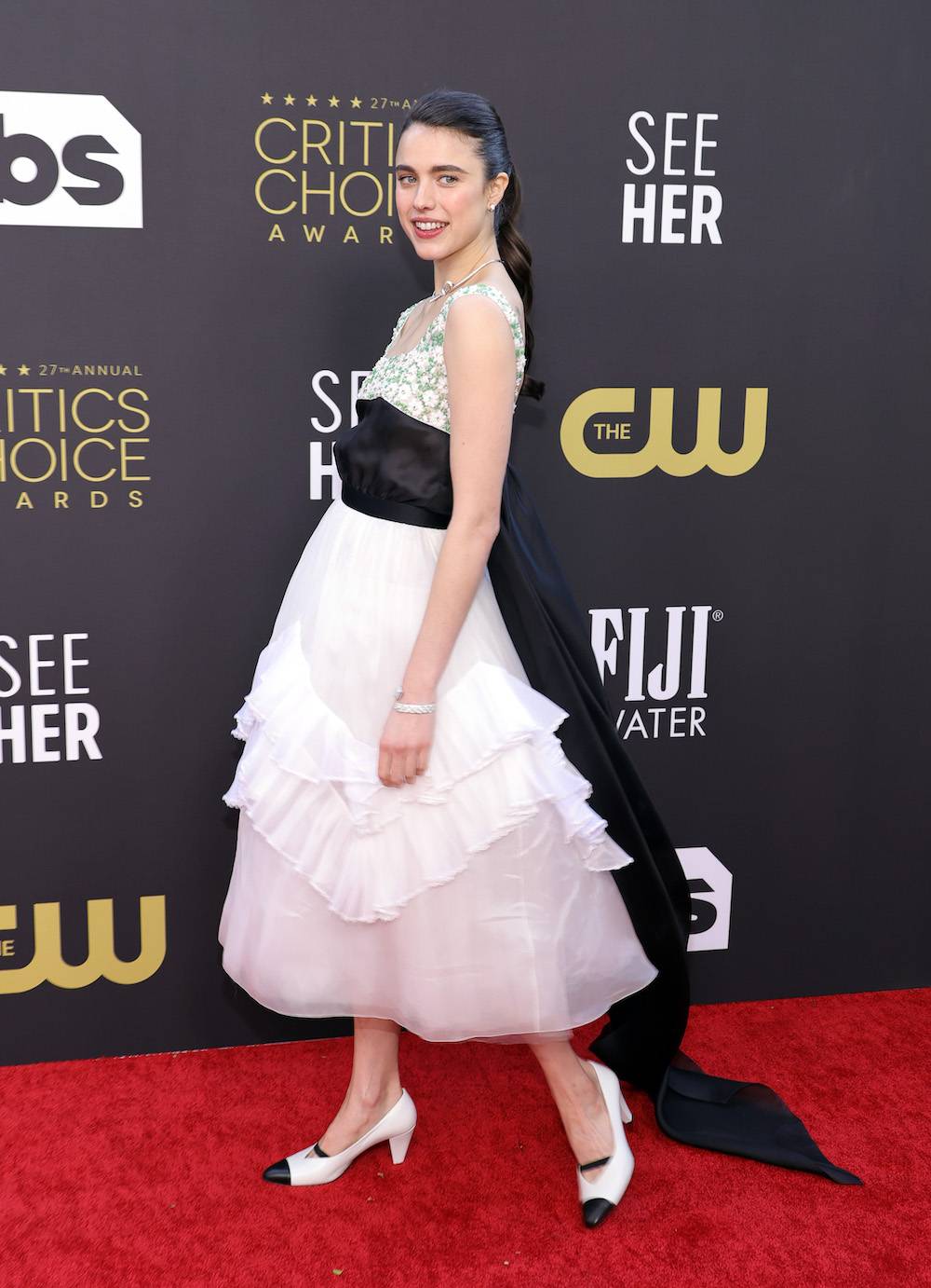 Margaret Qualley w sukni od Chanel Couture