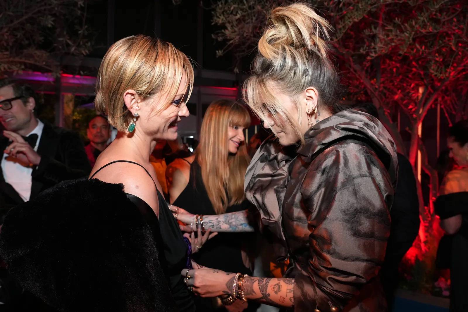 Amber Valletta i Paris Jackson