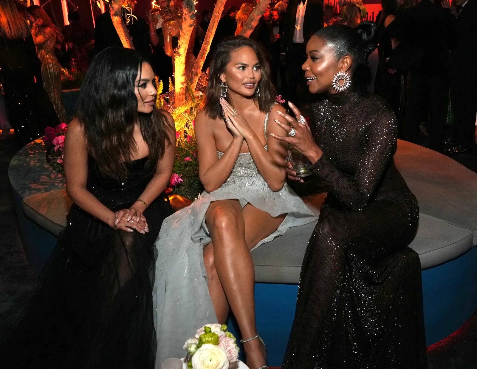 Vanessa Hudgens, Chrissy Teigen i Gabrielle Union-Wade