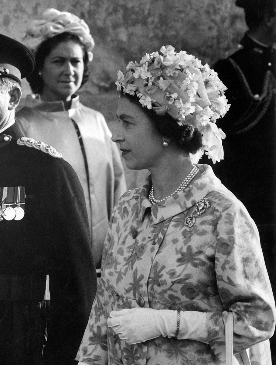 Królowa Elżbieta na Malcie w 1967 roku
