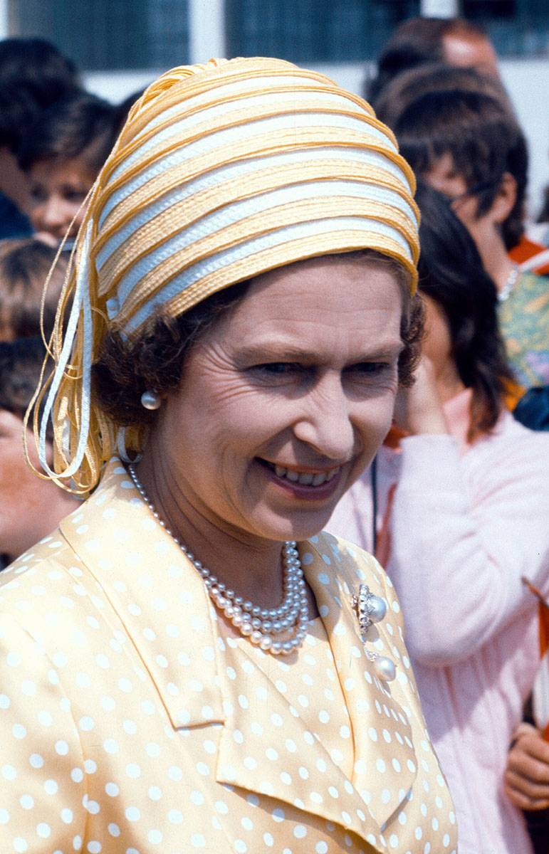 Królowa Elżbieta w Kanadzie w 1976 roku