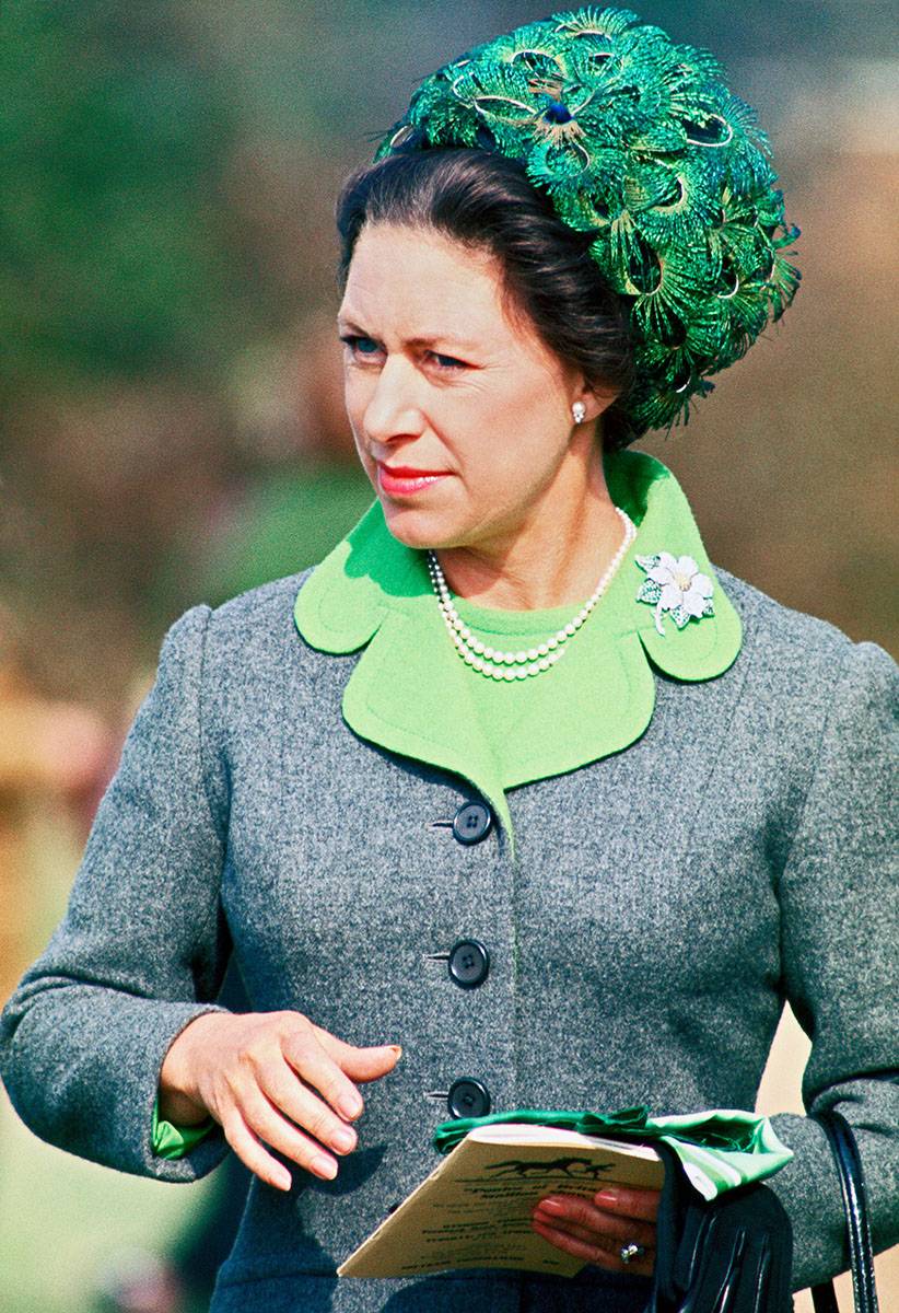 Księżniczka Małgorzata w Ascot w 1973 roku