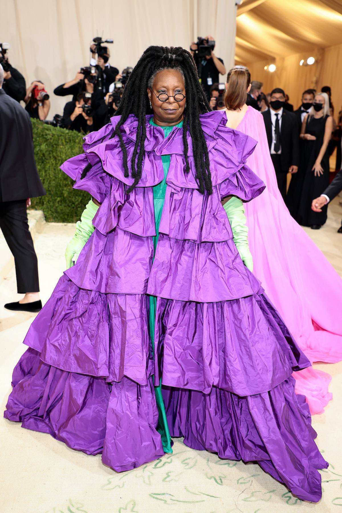 Whoopi Goldberg w Valentino, 2021 rok