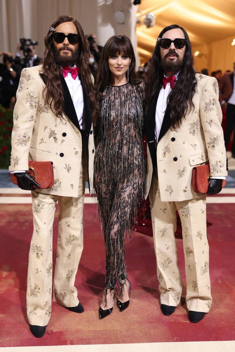 Alessandro Michele, Dakota Johnson i Jared Leto