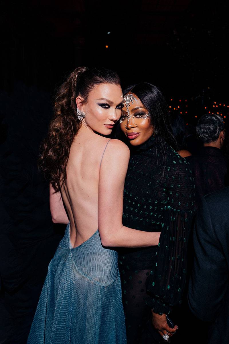 Karlie Kloss and Naomi Campbell