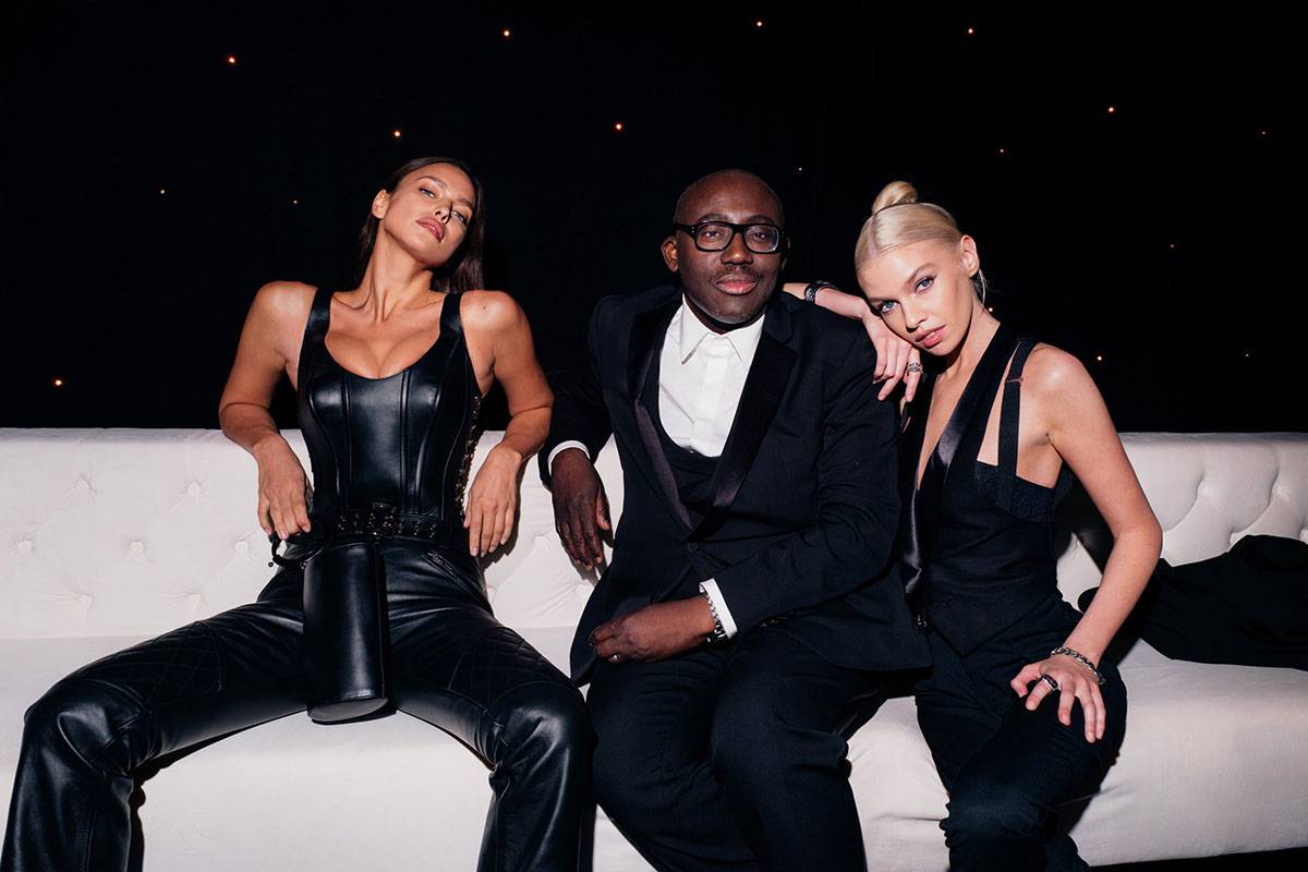 Irina Shayk, Edward Enninful i Stella Maxwell