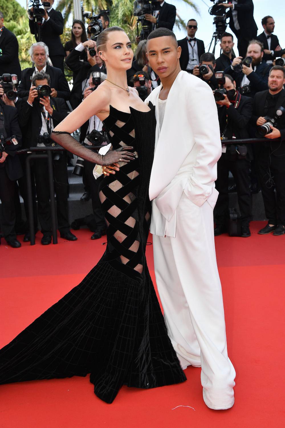 Cara Delevingne i Olivier Rousteing