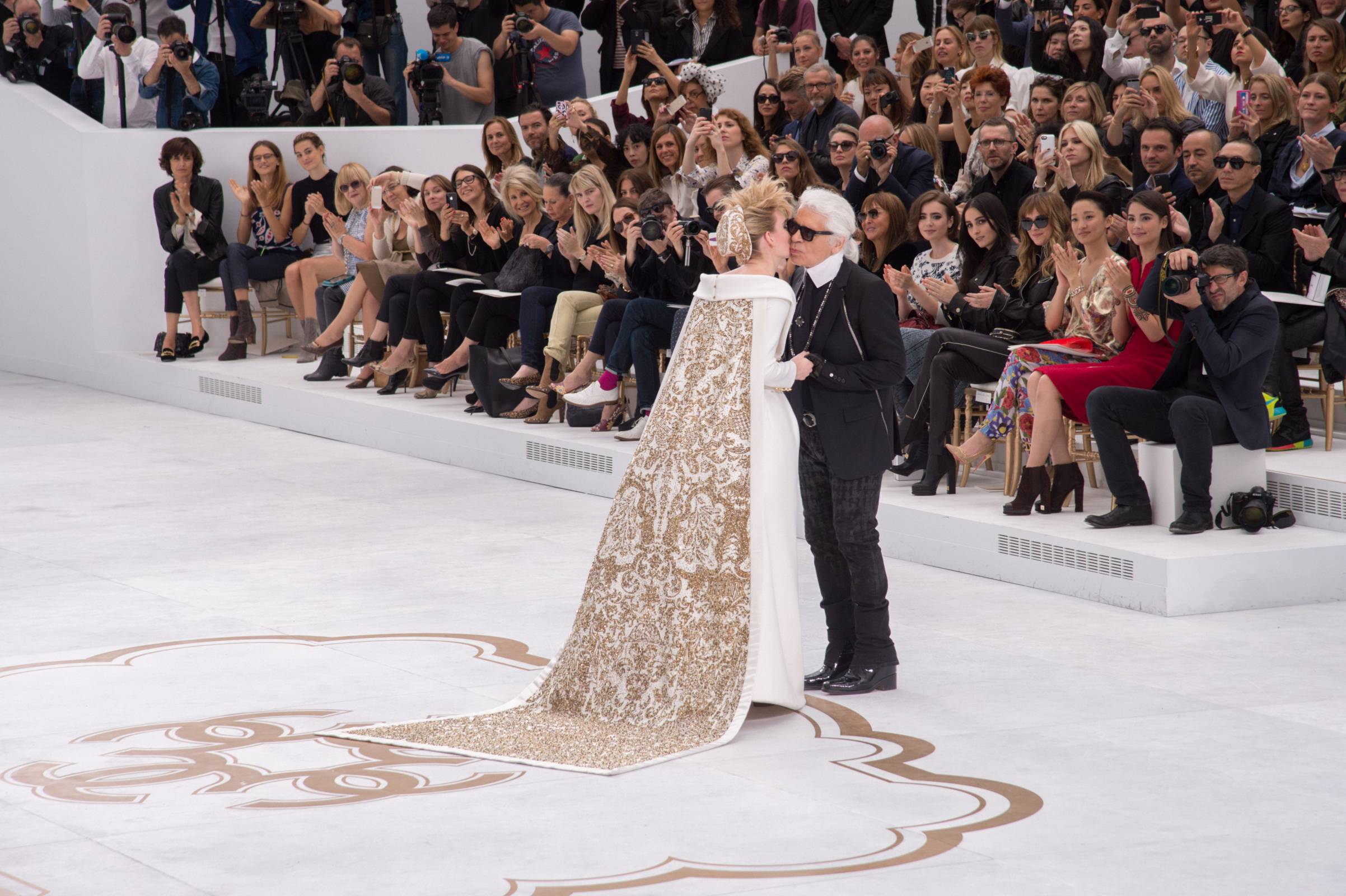 Podziękowanie dla mistrza, haute couture jesień-zima 2014-2015, Fot. Getty Images