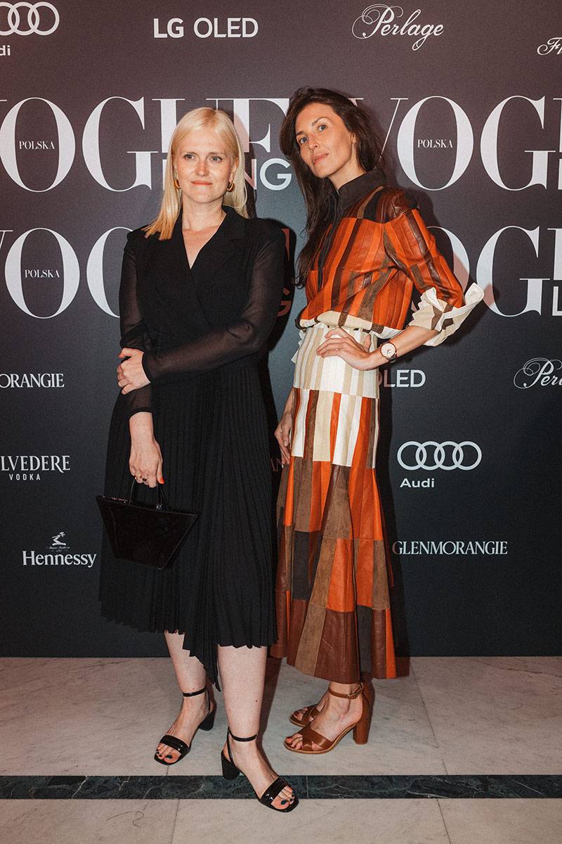 Hanna Rydlewska i Kasia Jordan-Kulczyk, „Vogue Polska”
