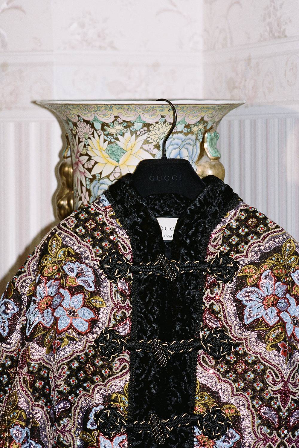 Alessandro Michele - żakardowa kurtka Gucci