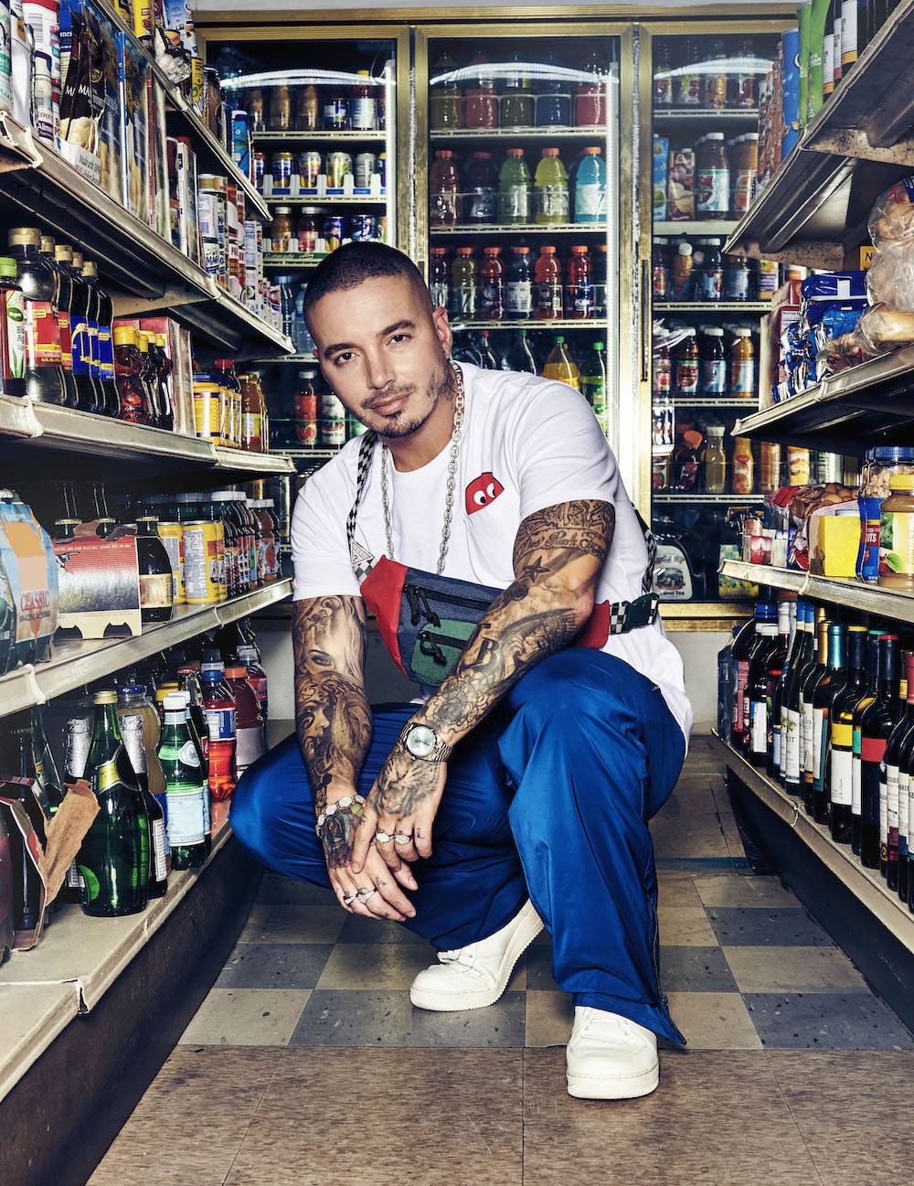 J Balvin w kampanii Guess Vibras, Fot. materiały prasowe