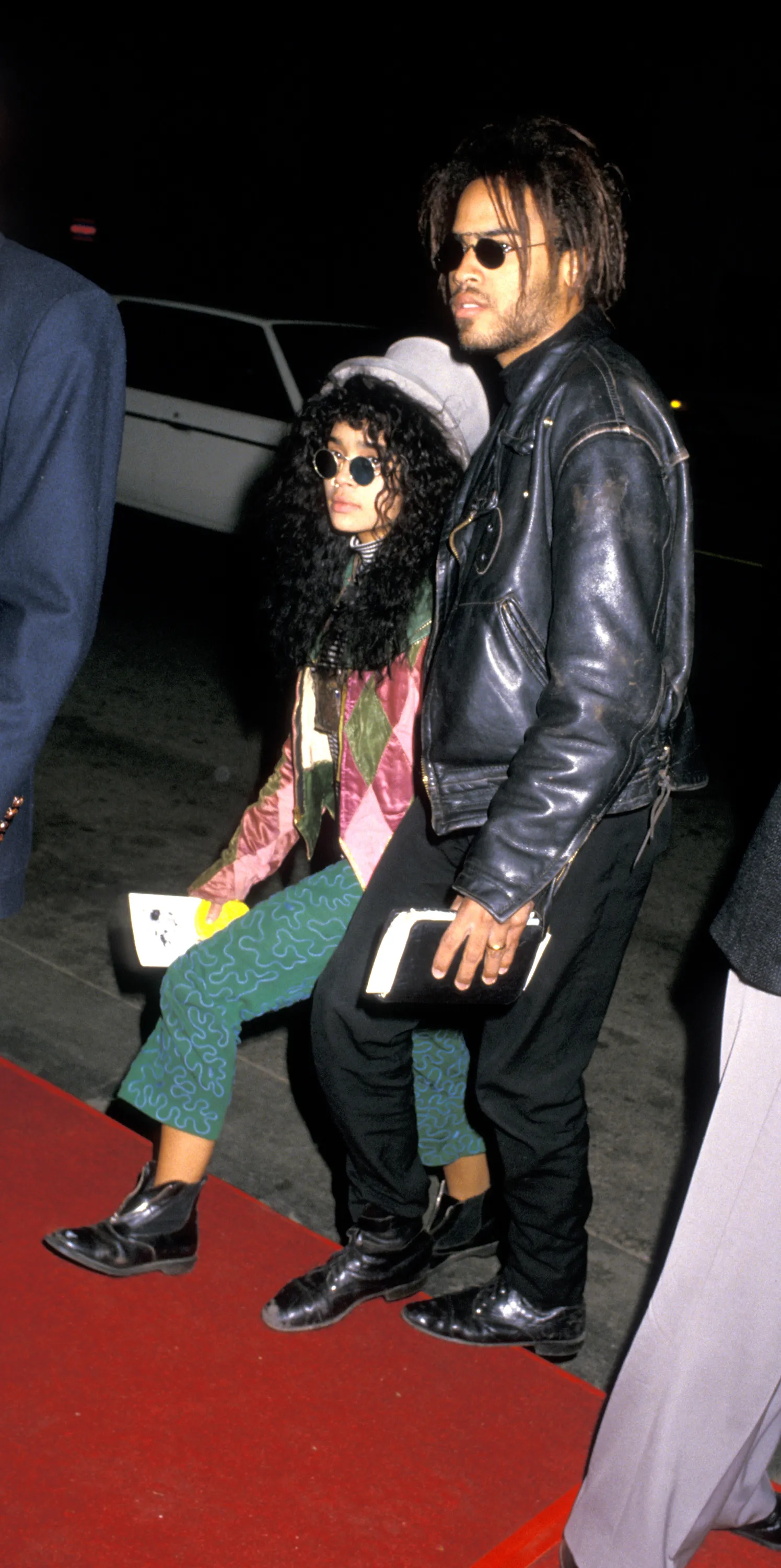 Lisa Bonet i Lenny Kravitz, 1988 r.