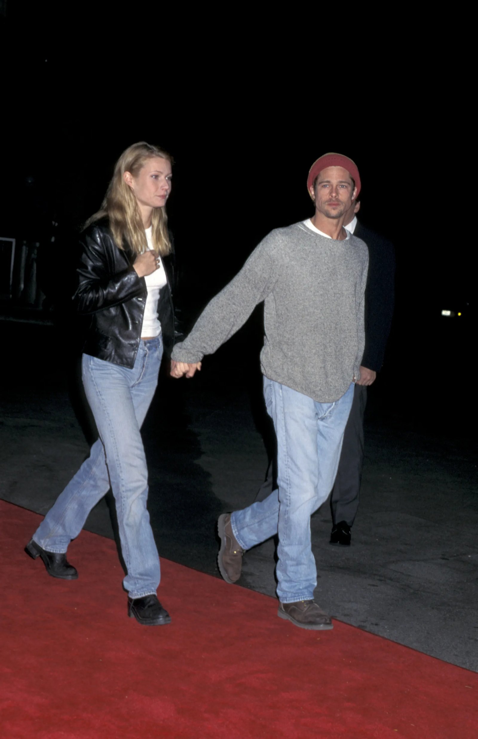 Gwyneth Paltrow i Brad Pitt, 1995 r.