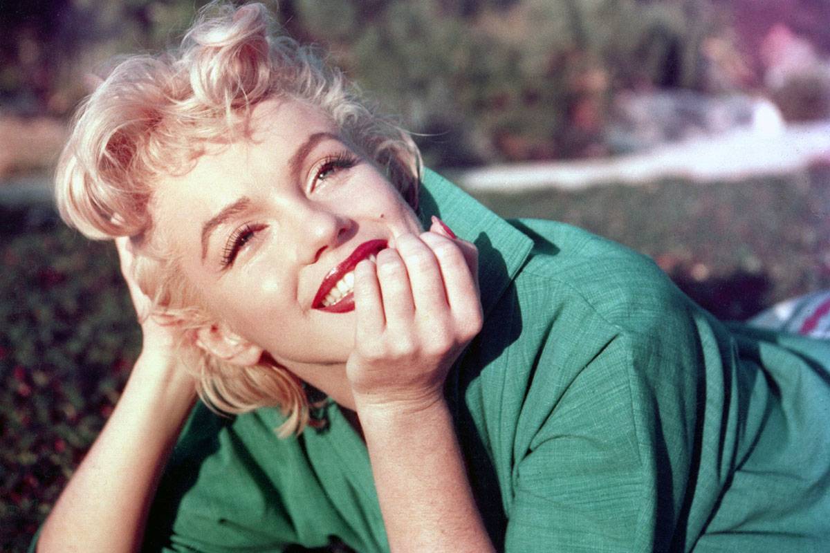 Marilyn Monroe w Palm Springs w 1954 roku.