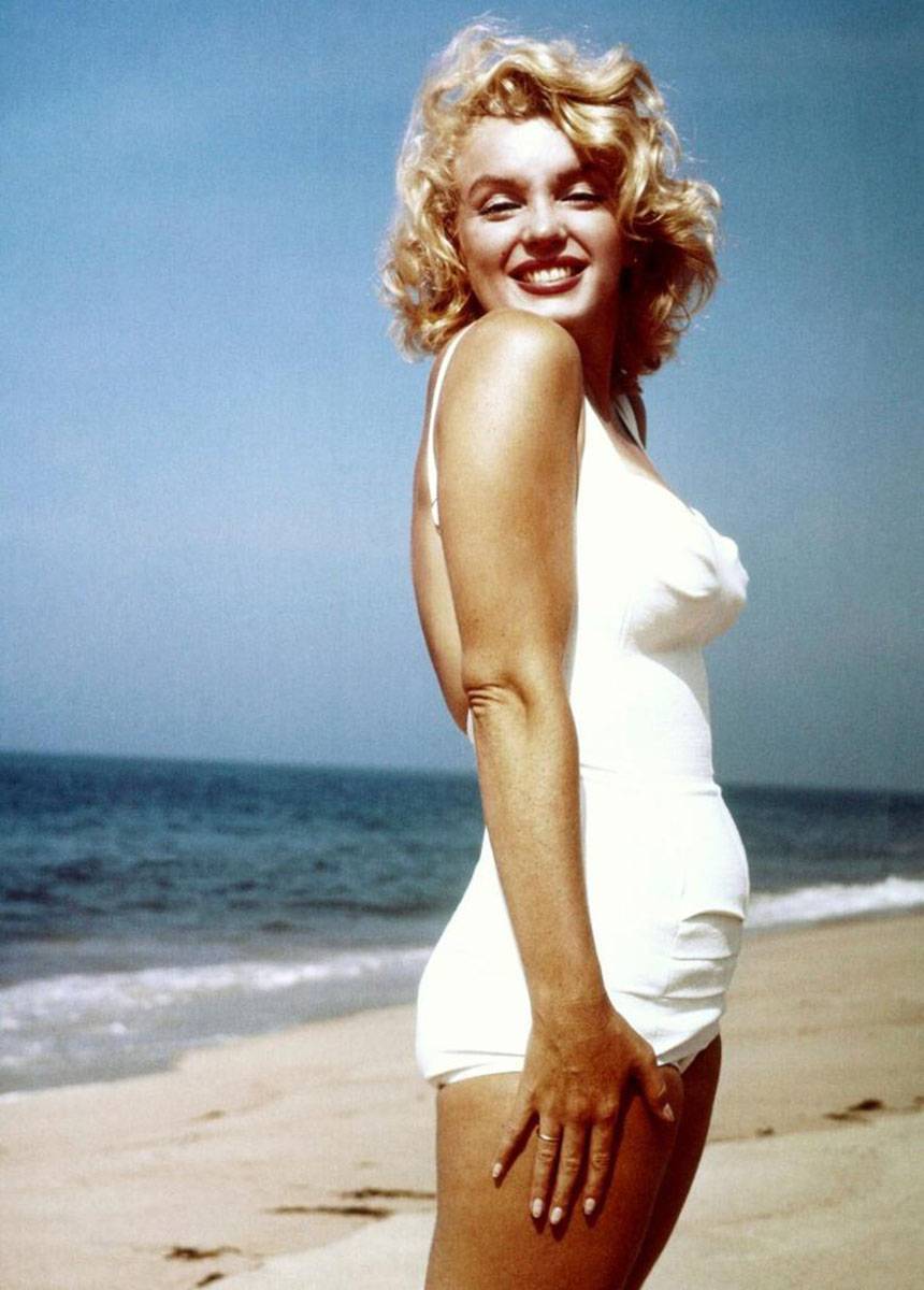 Marilyn Monroe w Amagansett w 1957 roku.