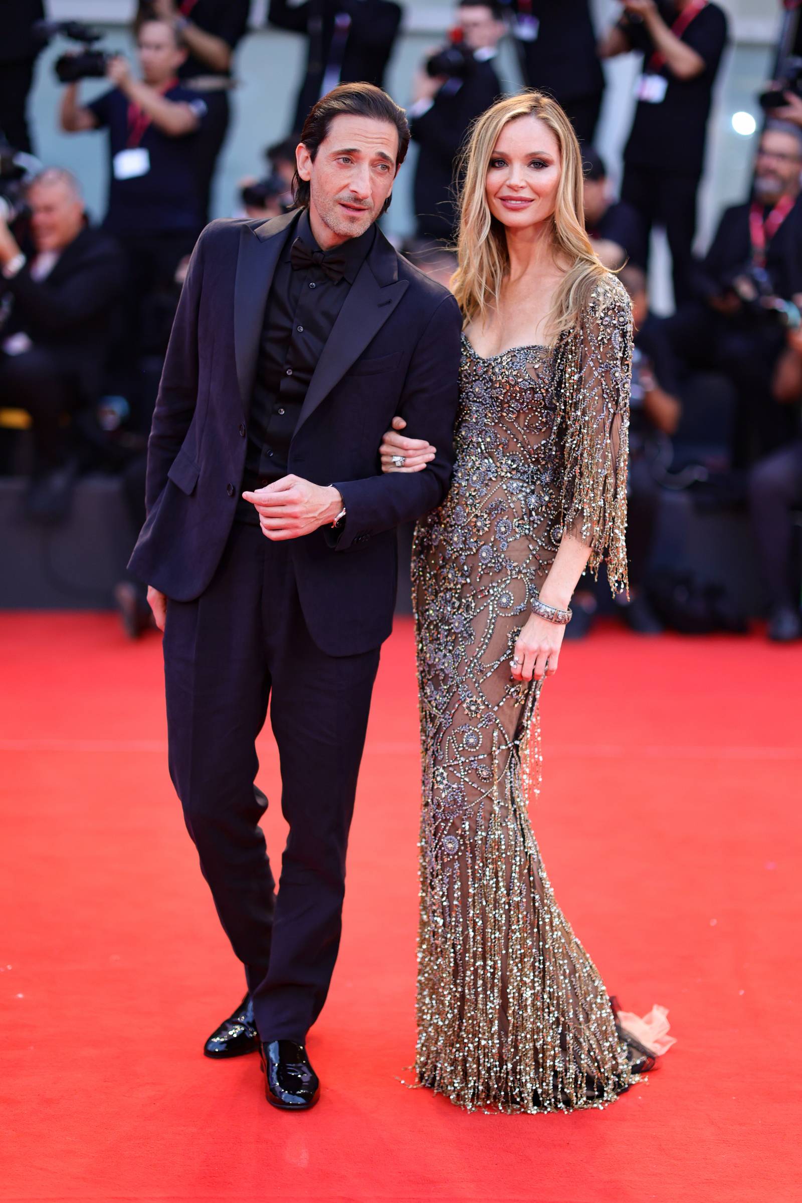 Adrien Brody i Georgina Chapman