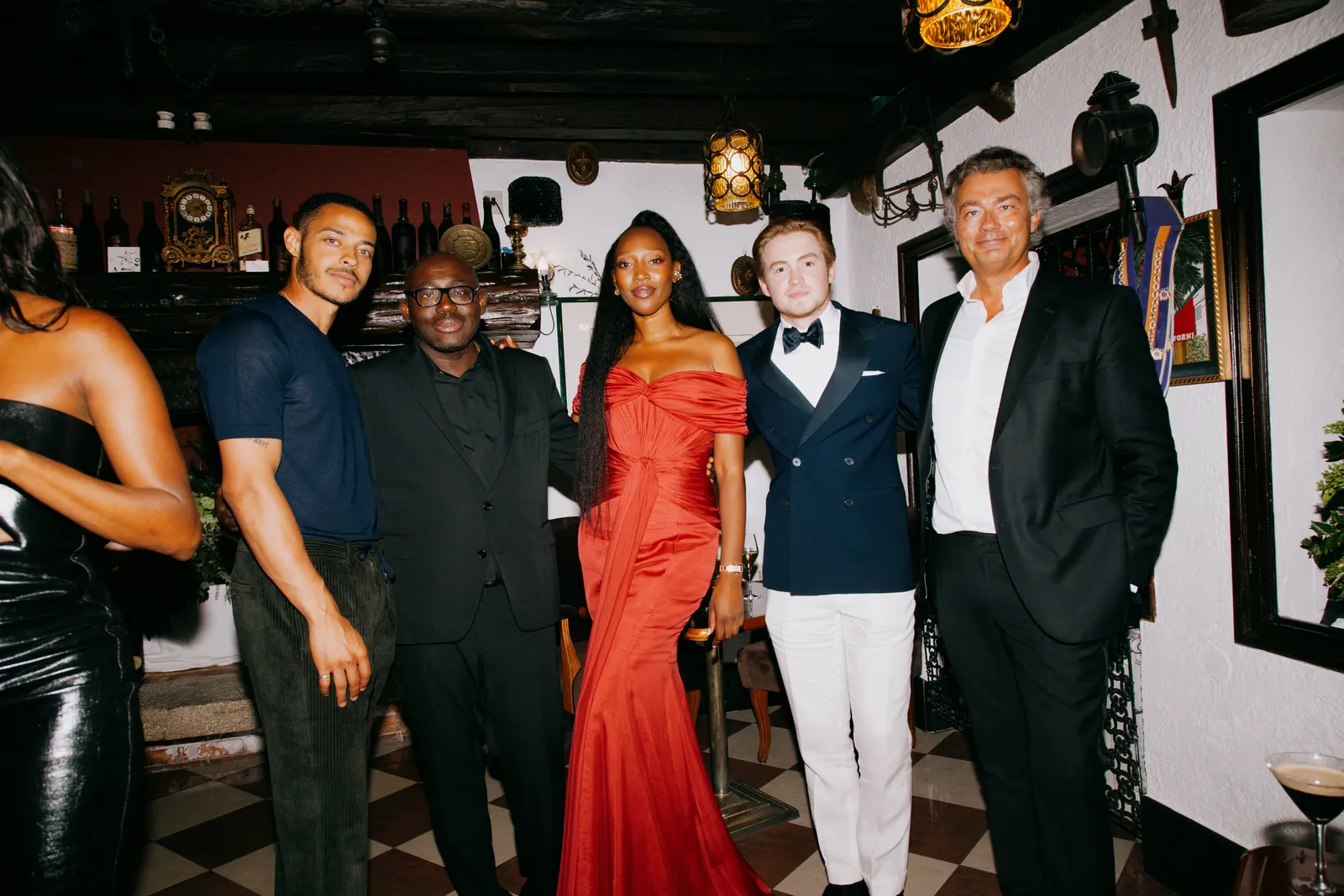 Daryl McCormack, Edward Enninful, Vanessa Kingori, Kit Connor i Laurent Feniou