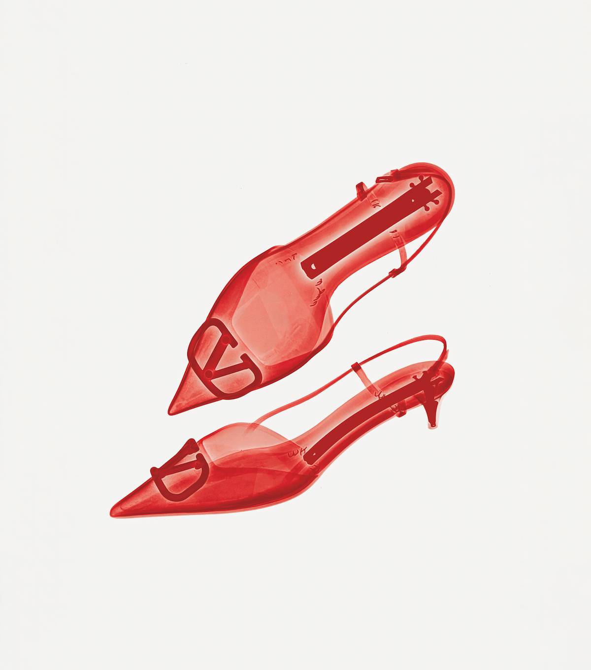 Valentino Garavani, jesień-zima 2019-2020 Vlogo Signature slingback pump. (dzięki uprzejmości Valentino)