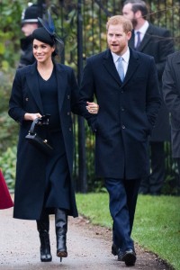 Księżna Meghan w sukience i płaszczu Victorii Beckham, Fot.  Samir Hussein/WireImage