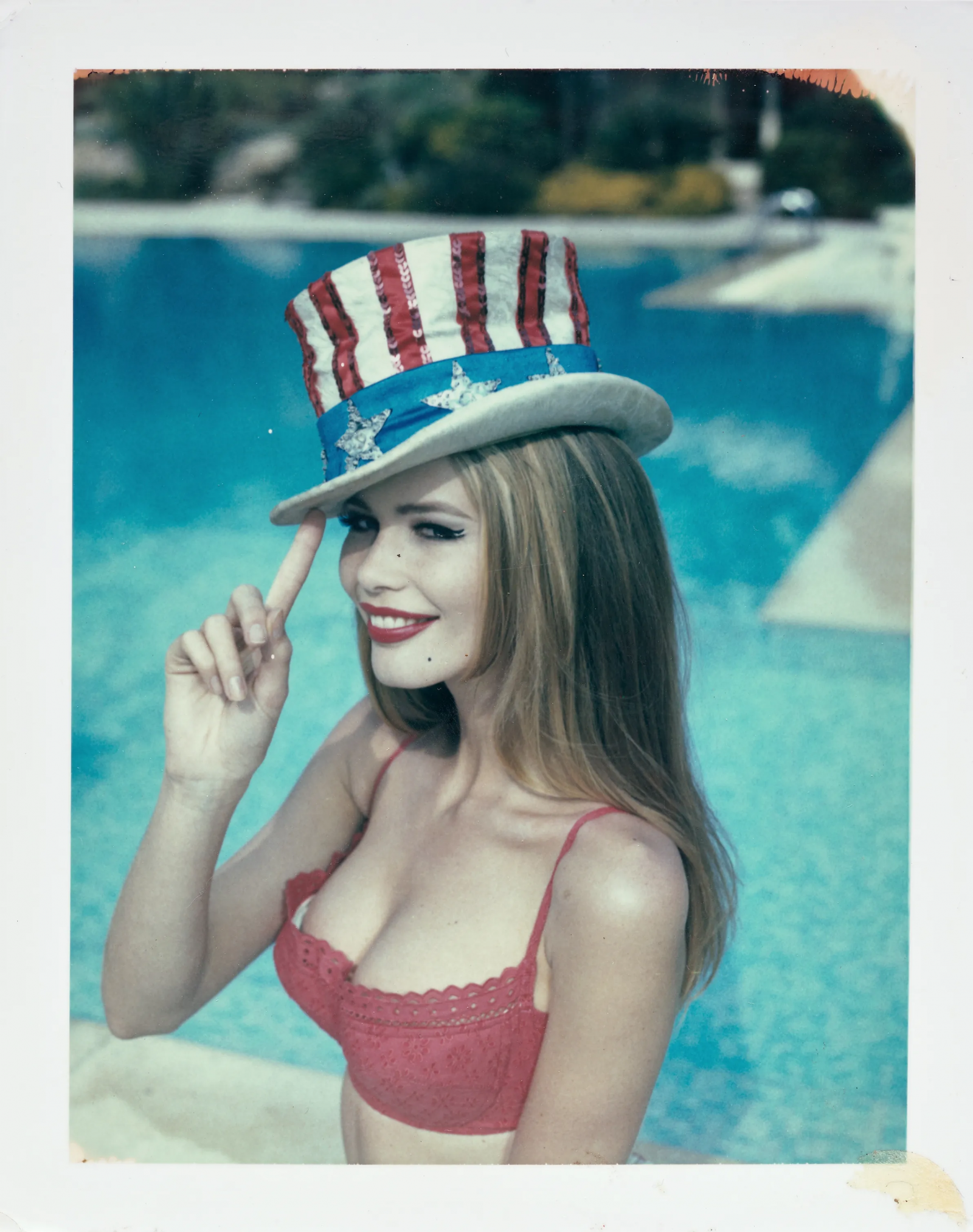 „Miss America”, Claudia Schiffer, Saint Tropez, 1994