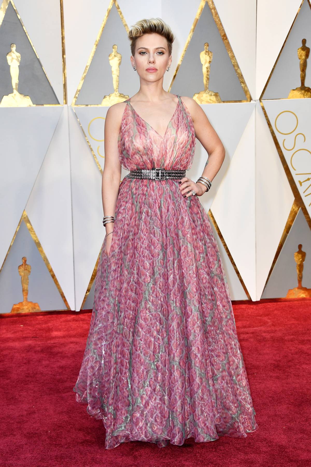 W sukni domu mody Alaïa na gali przyznawania Oscarów w 2018 roku