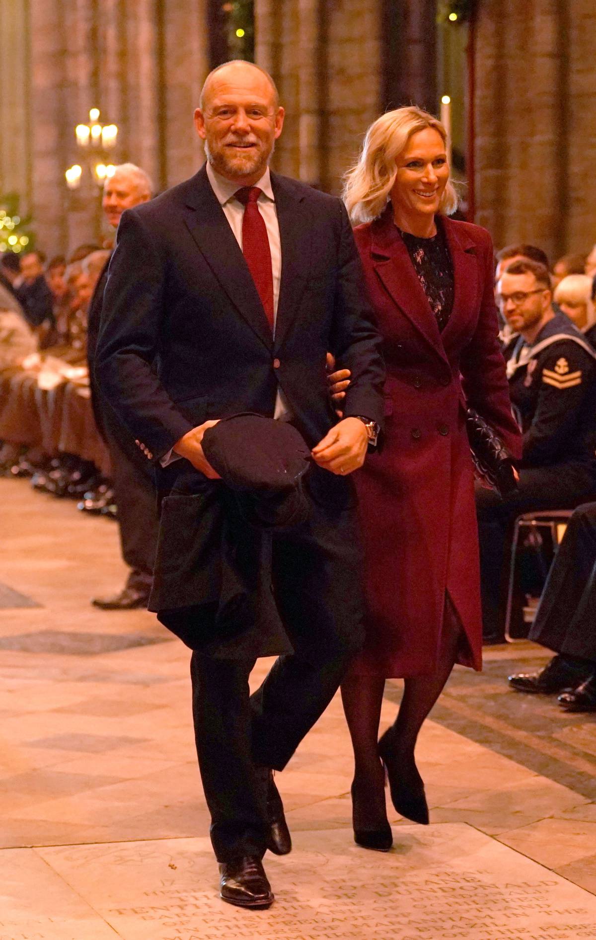 Zara Phillips z mężem Mikiem Tindallem