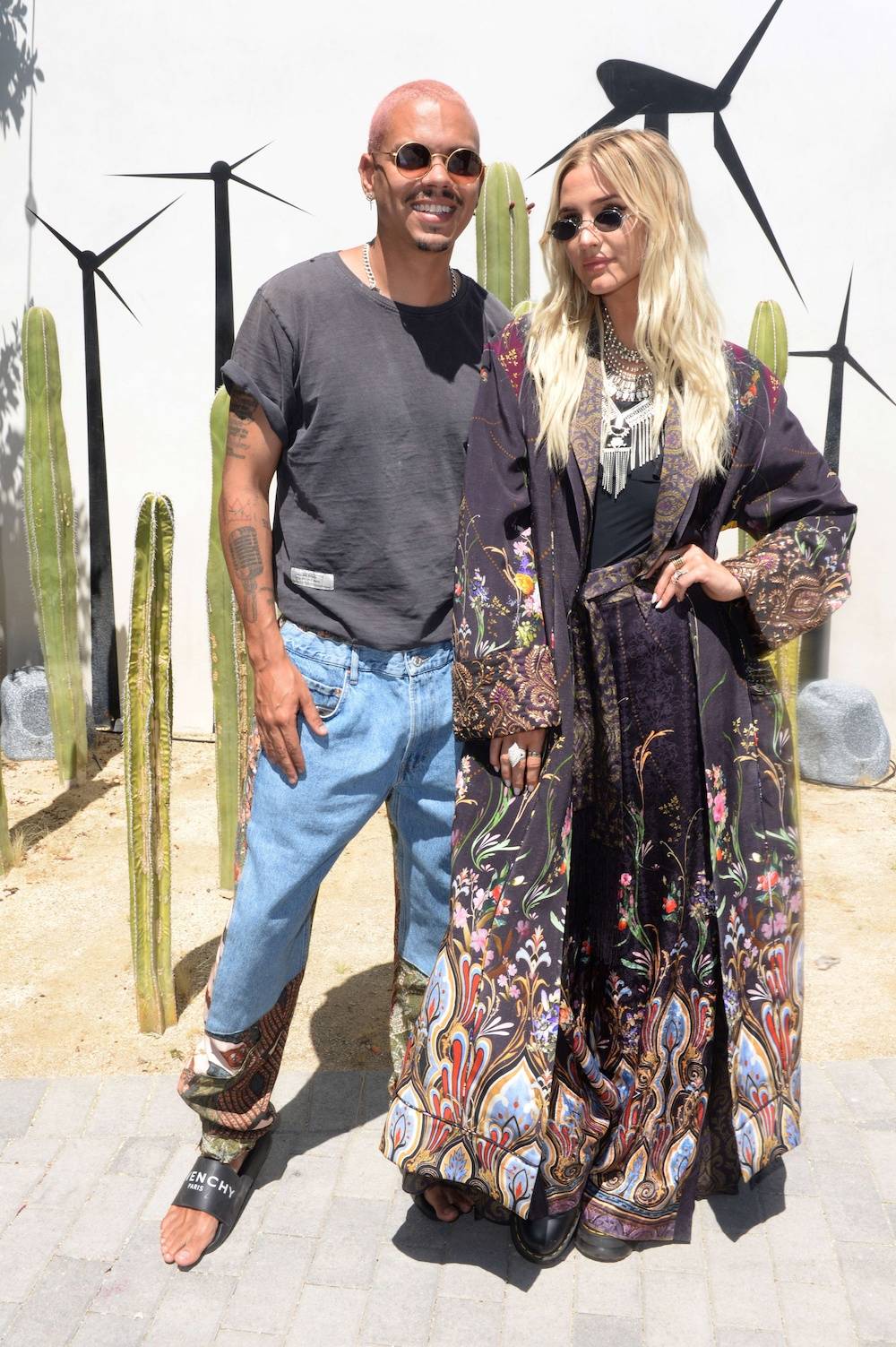 Ashlee Simpson z mężem, Evanem Rossem, Fot. Vivien Killilea/Getty AFP/East News