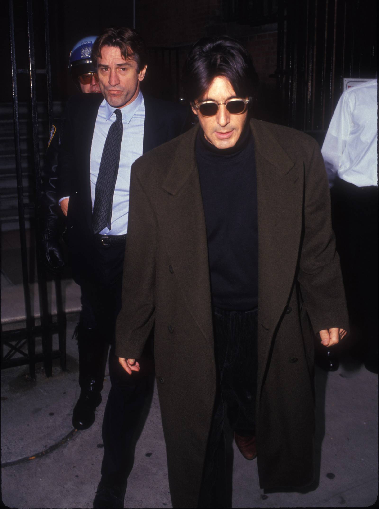 Z Robertem De Niro w 1991 roku