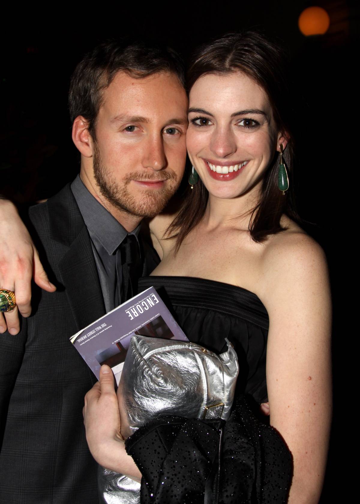 Anne Hathaway i Adam Shulman na BAM Belle Reve Gala, Nowy Jork, 2009 rok 