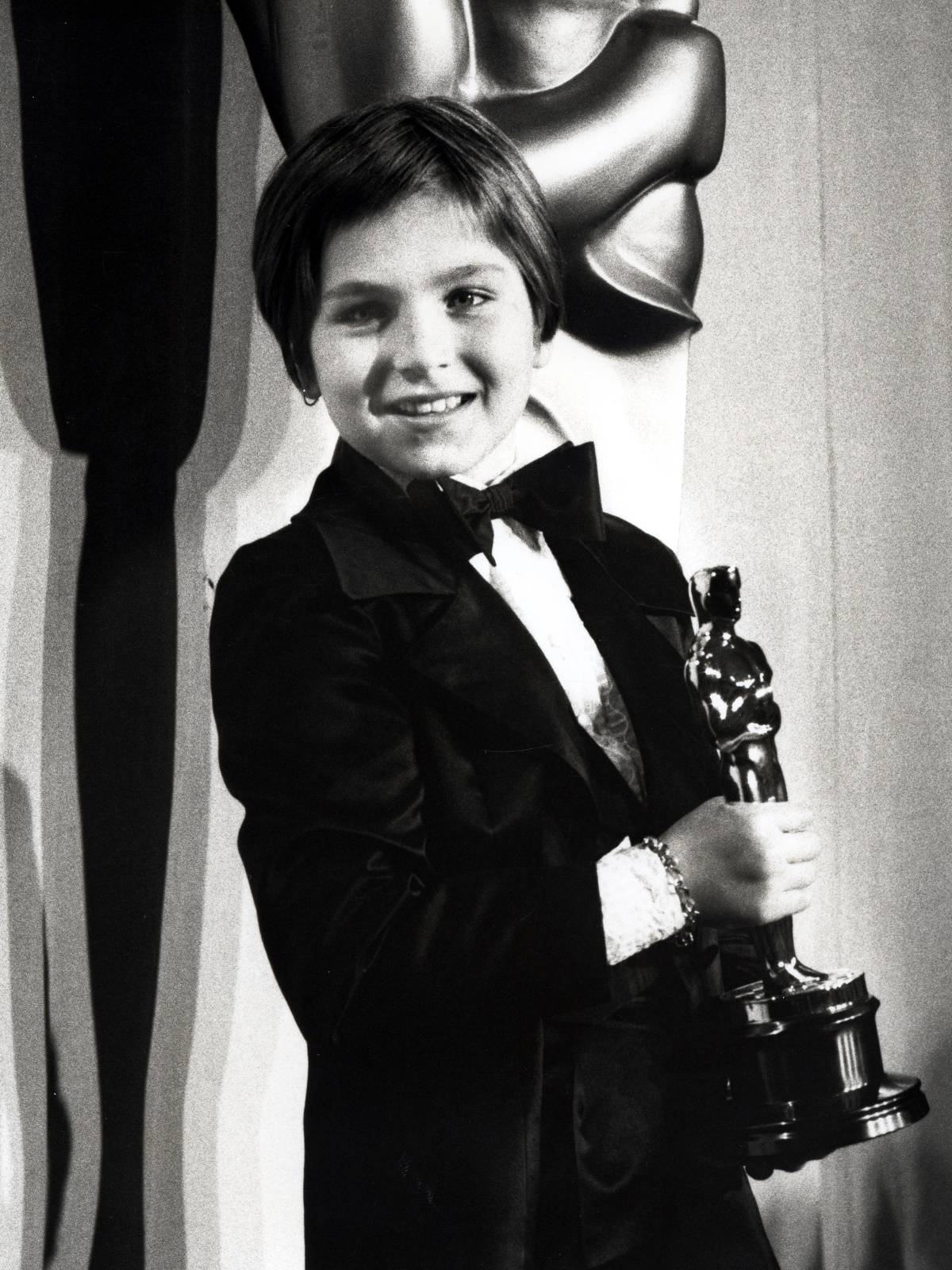 Tatum O’Neal w 1974 na 46. gali rozdania Oscarów 