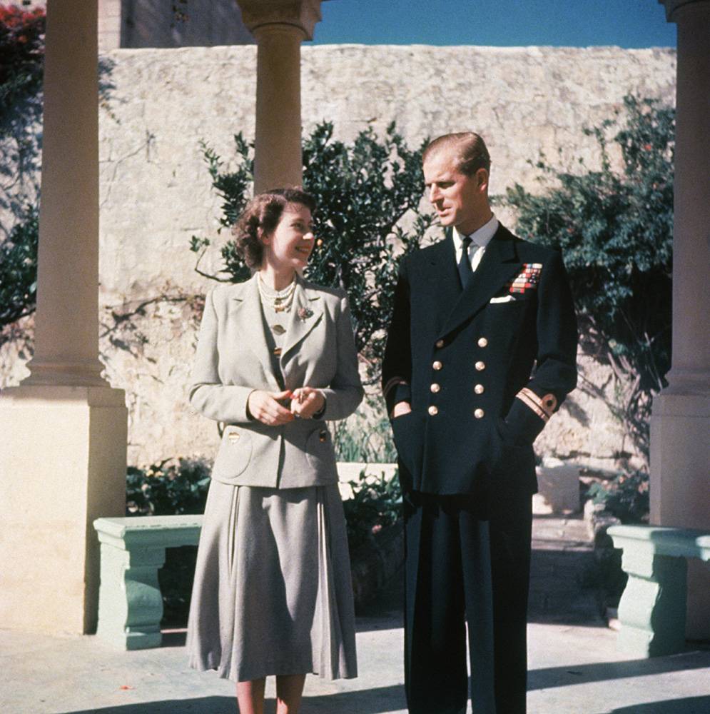 Księżniczka Elżbieta i książę Filip podczas miesiąca miodowego na Malcie, 1947 rok