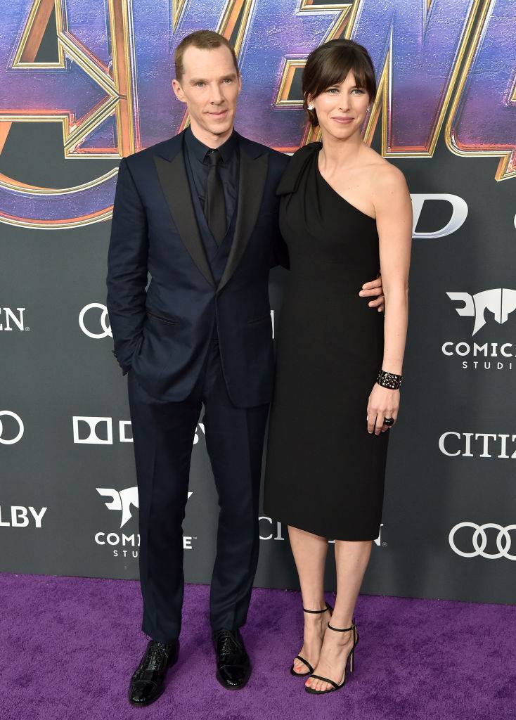 Benedict Cumberbatch z żoną Sophie Hunter, Fot. Getty Images