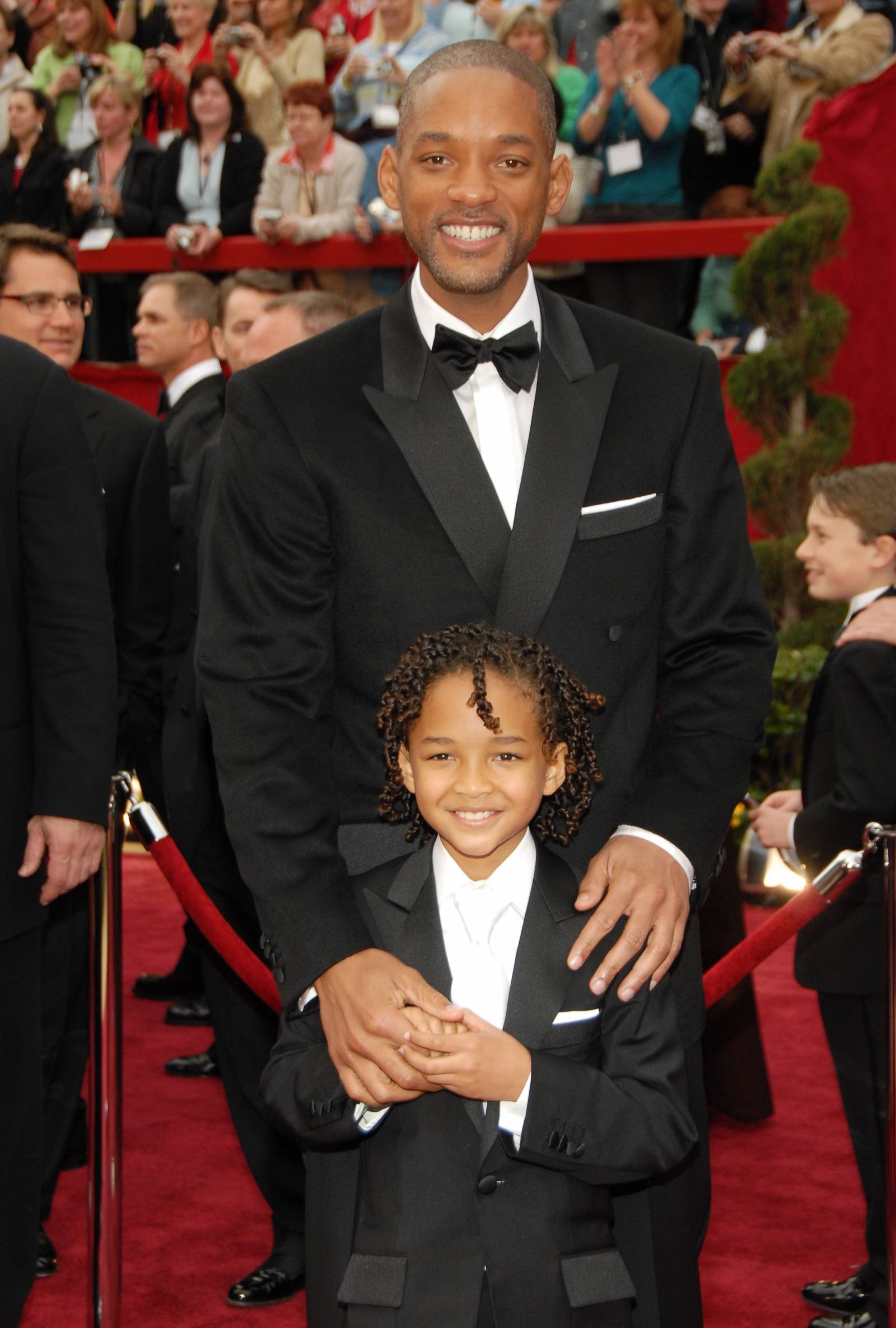 Will Smith z synem Jadenem w 2007 roku