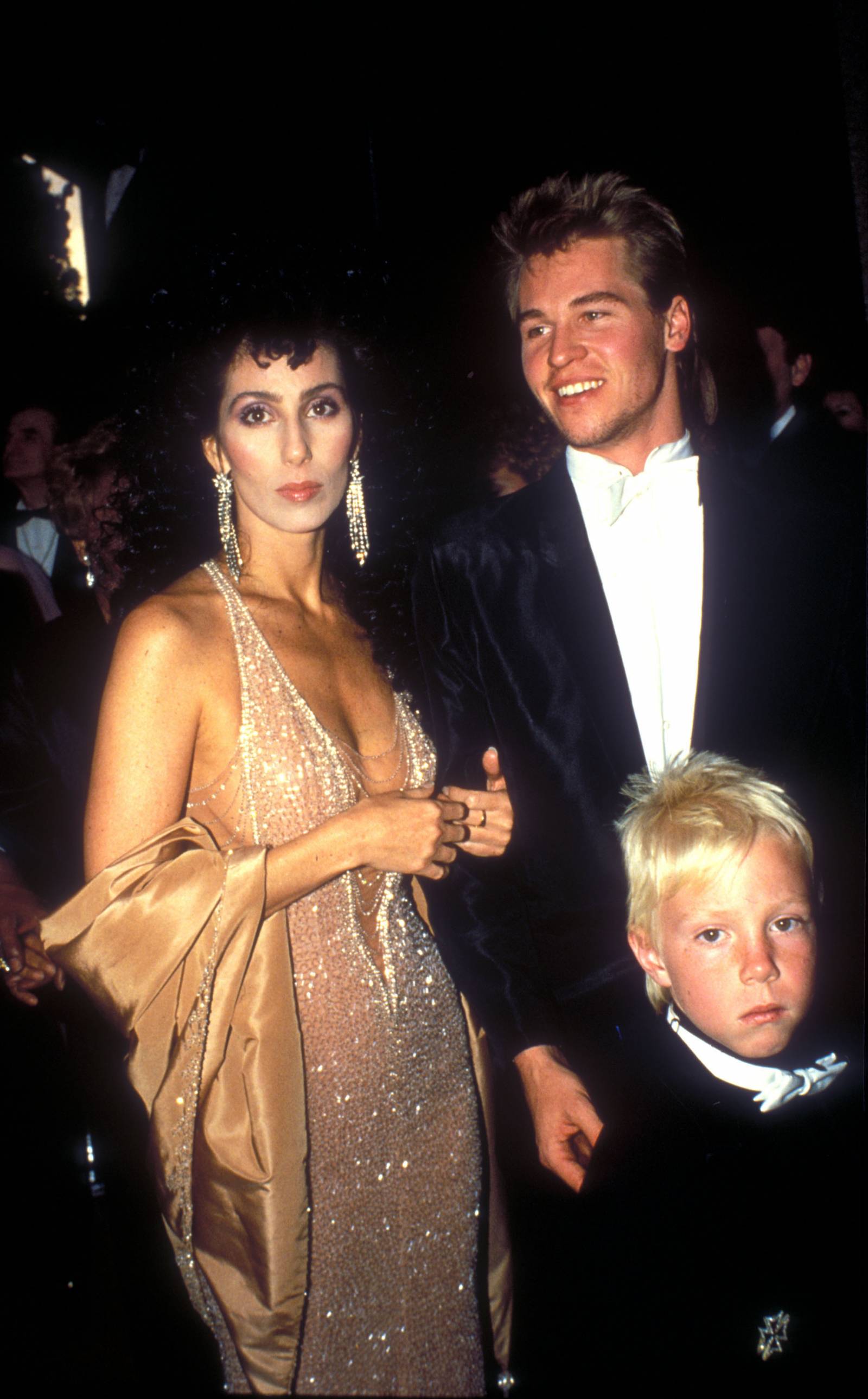 Cher z synem Eliją Blue Allmanem w 1980 roku