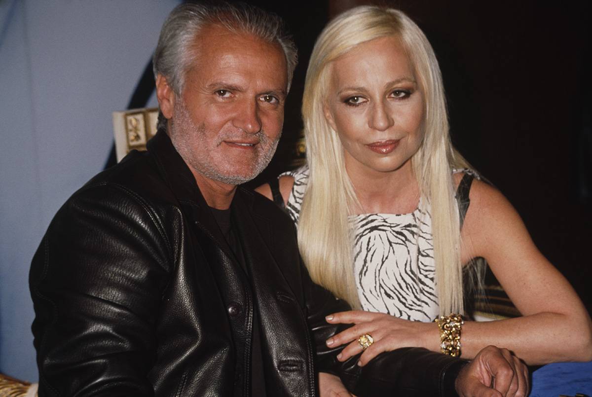 Donatella i Gianni Versace, 1996 rok, Fot. Rose Hartman/Archive Photos/Getty Images