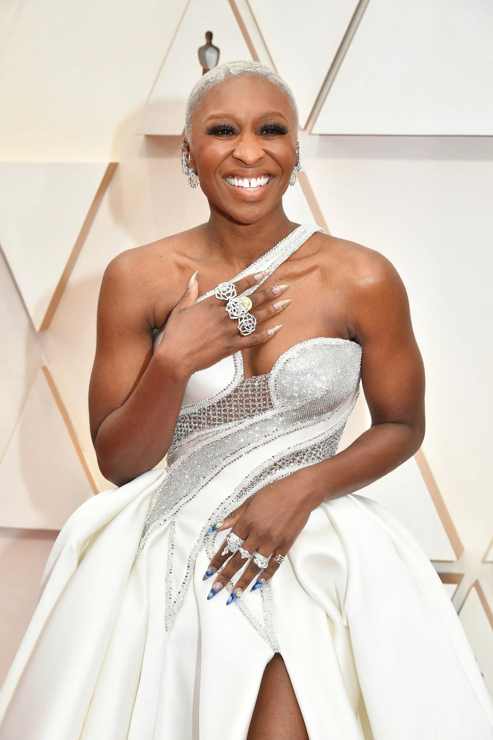 Cynthia Erivo w biżuterii Piaget, 2020 rok