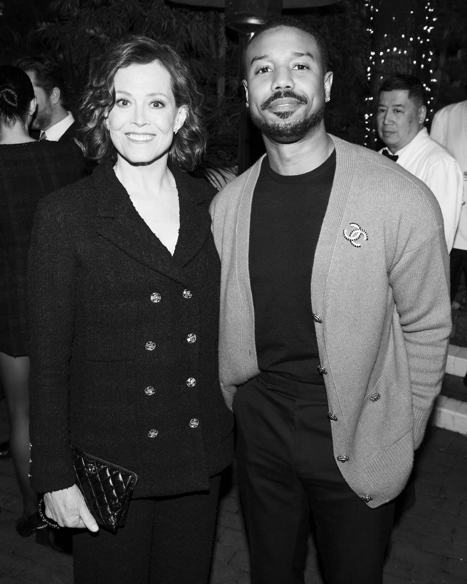 Sigourney Weaver, Michael B. Jordan