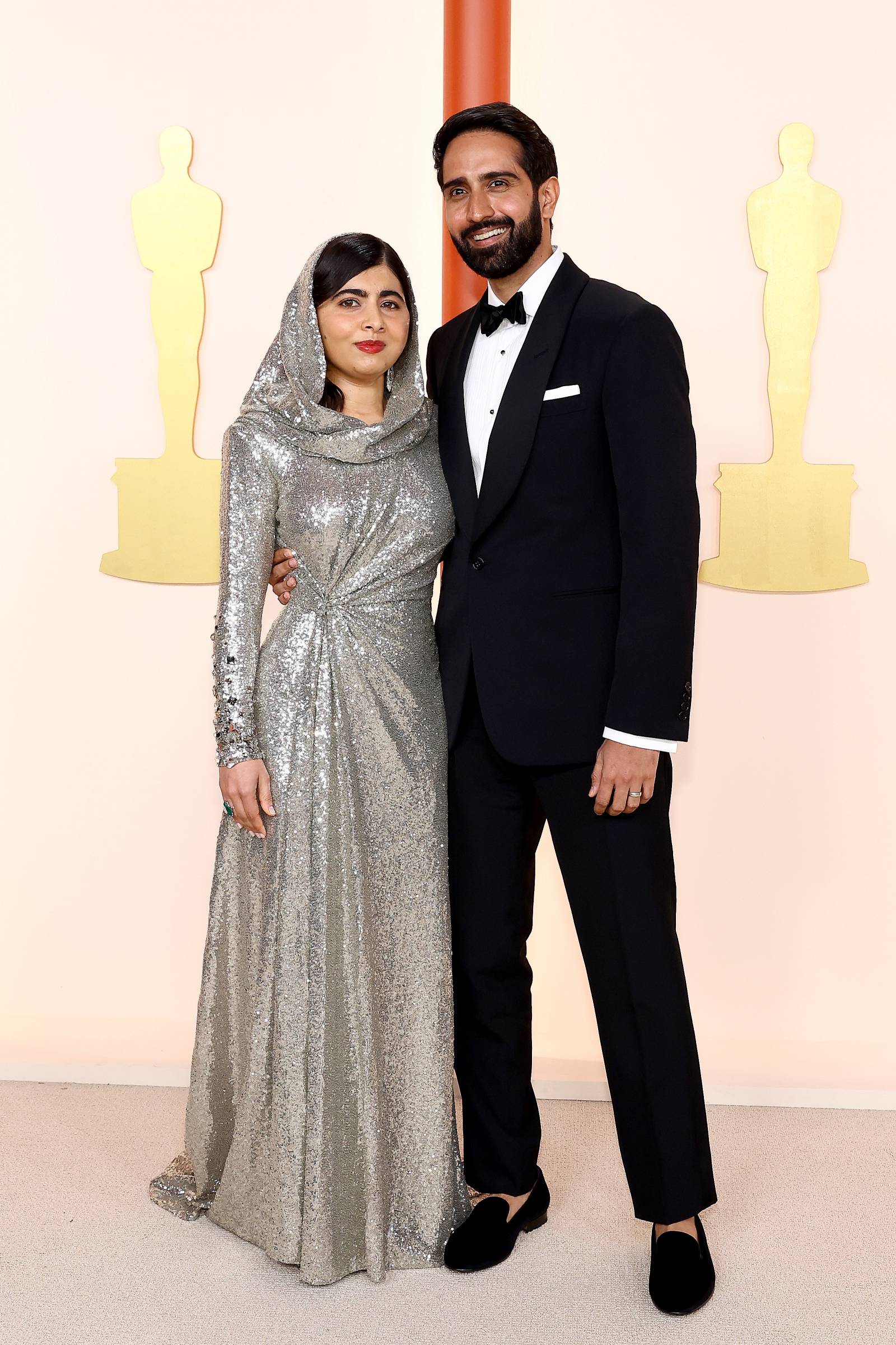 Malala Yousafzai z mężem Asserem Malikiem