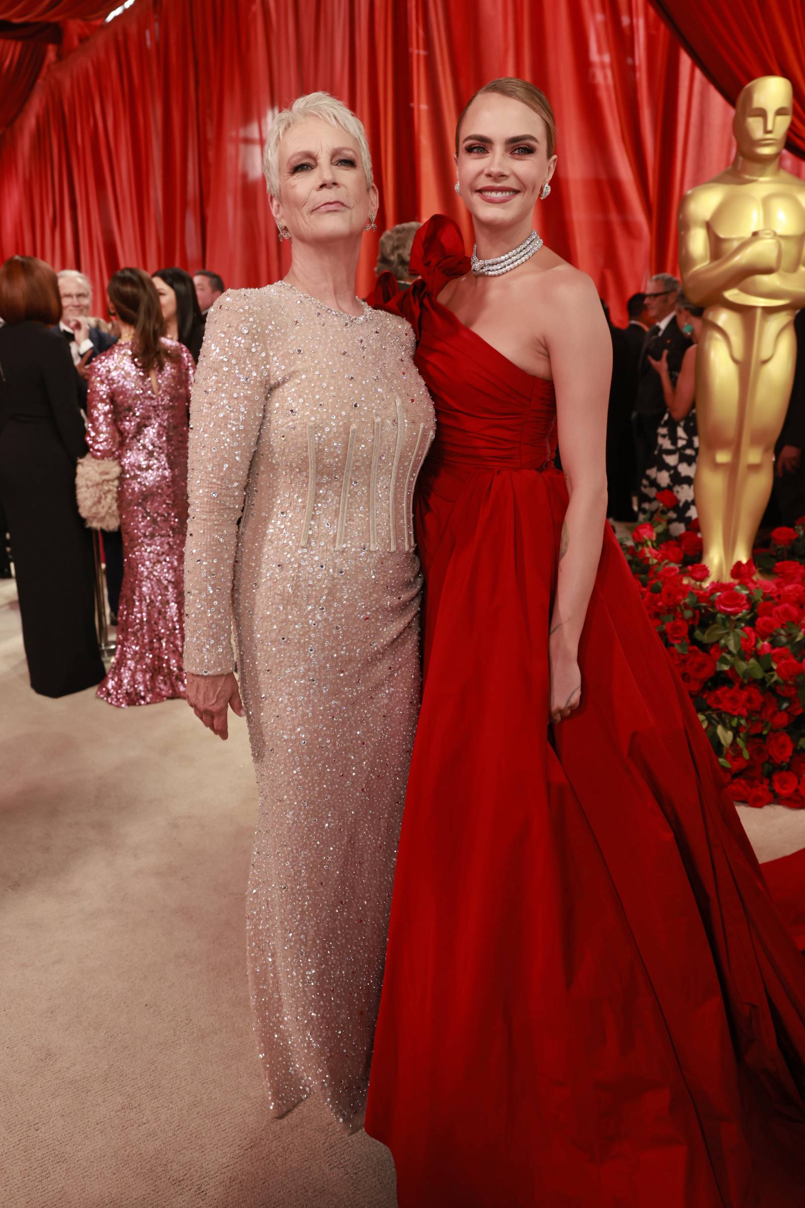 Jamie Lee Curtis i Cara Delevingne