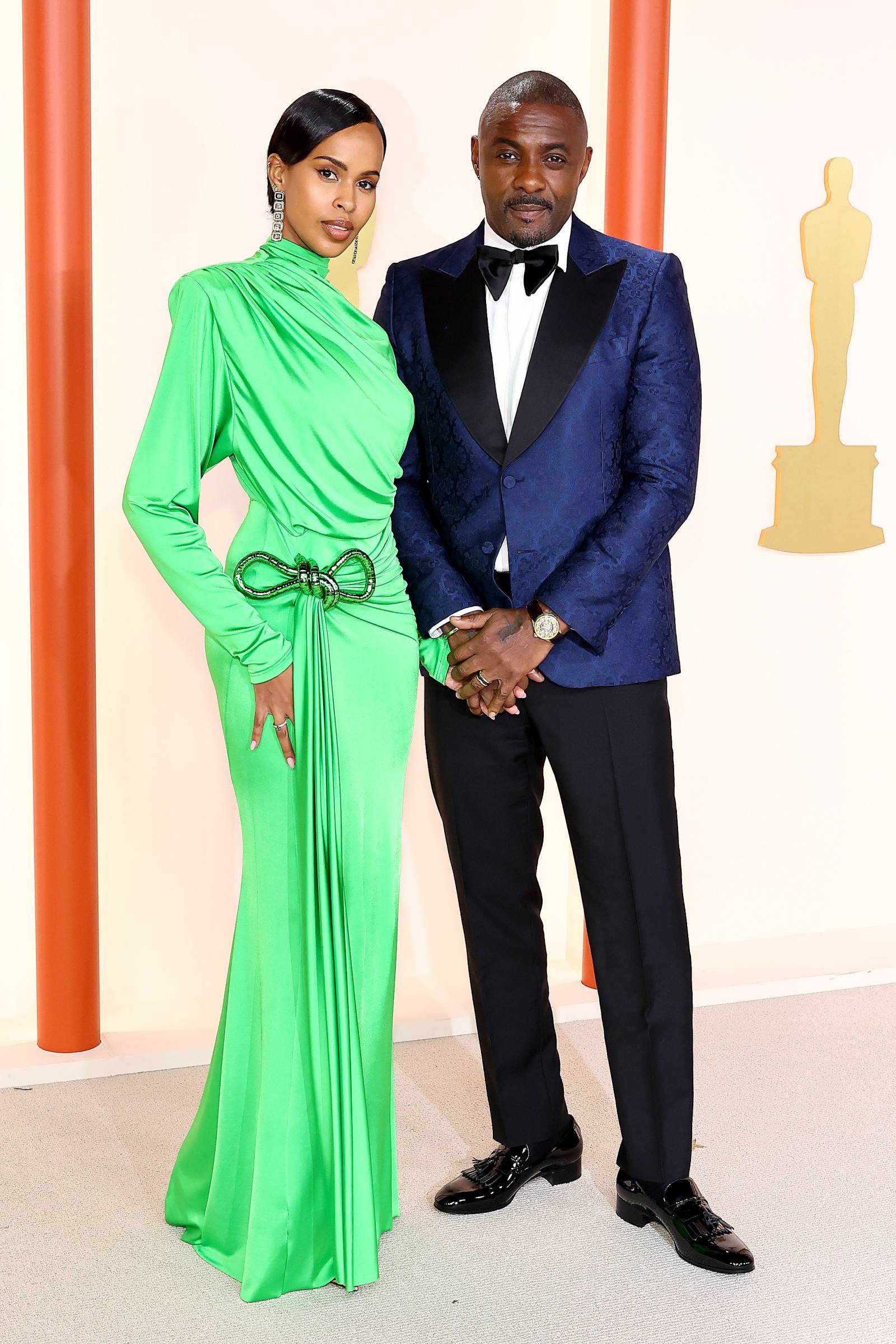 Idris Elba z żoną Sabriną Dhowre