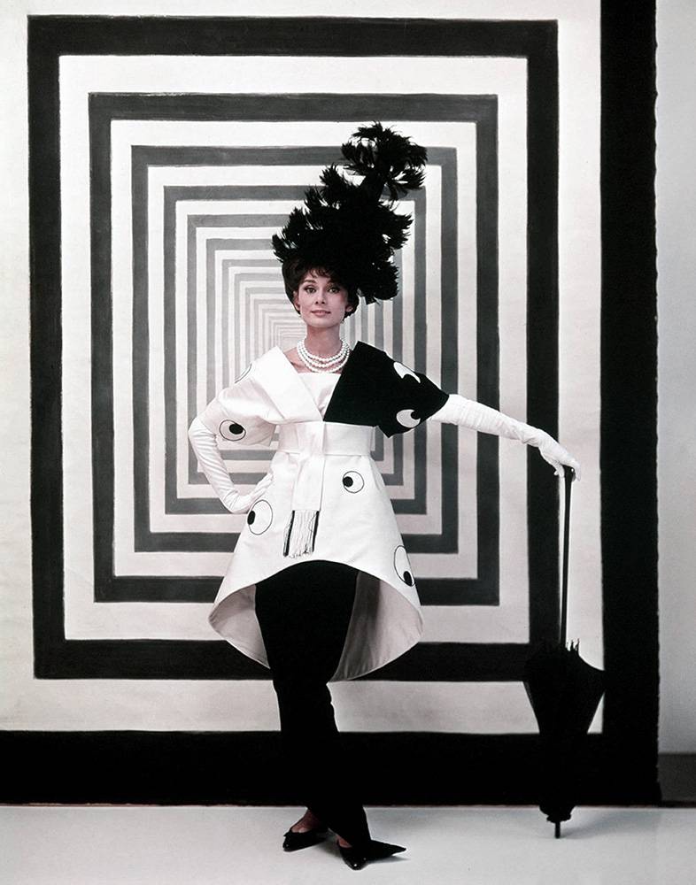 Audrey Hepburn na planie filmu My Fair Lady, 1964 rok, Fot. Donaldson Collection/Michael Ochs Archives/Getty Images