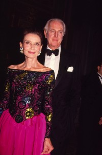 Audrey Hepburn i Hubert de Givenchy, 1991 rok, Fot. Rose Hartman/Getty Images