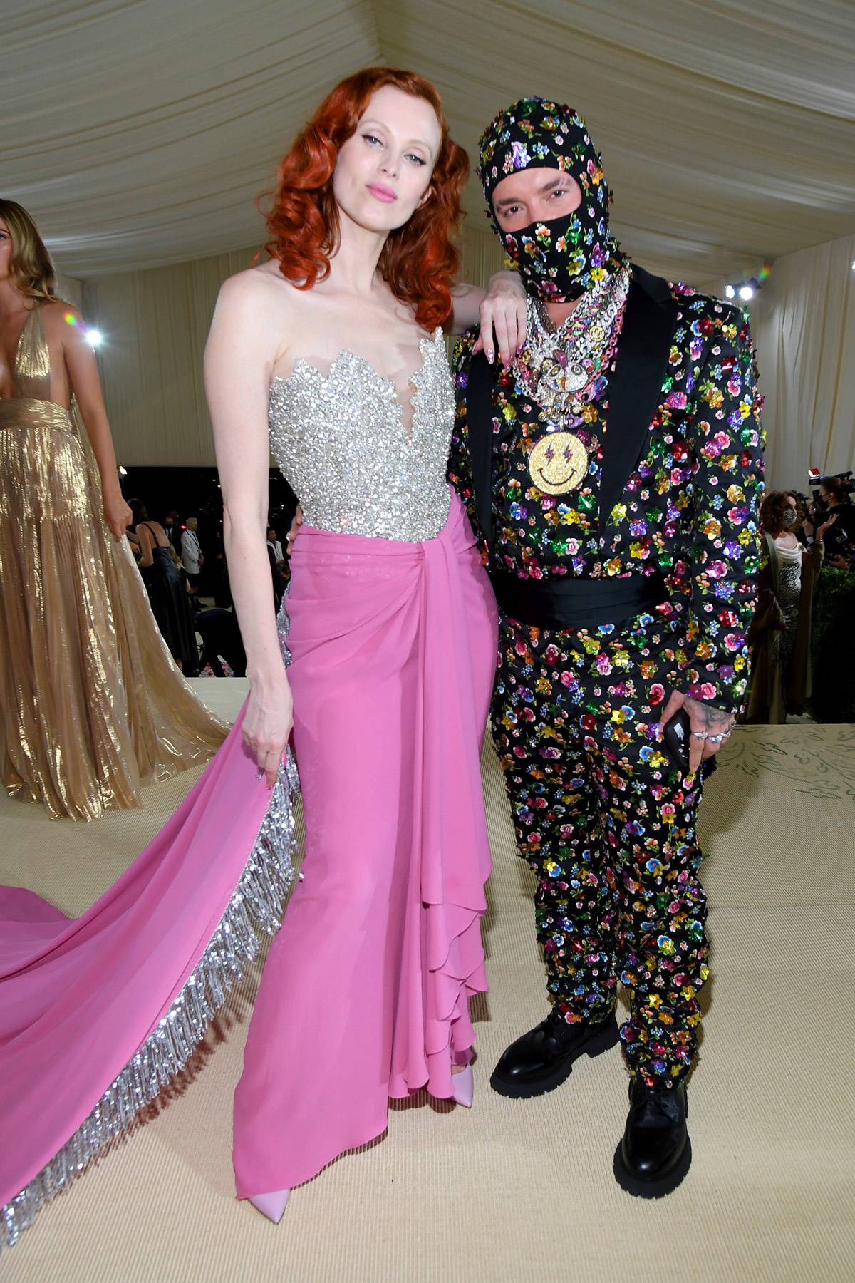 Karen Elson and J Balvin, 2021