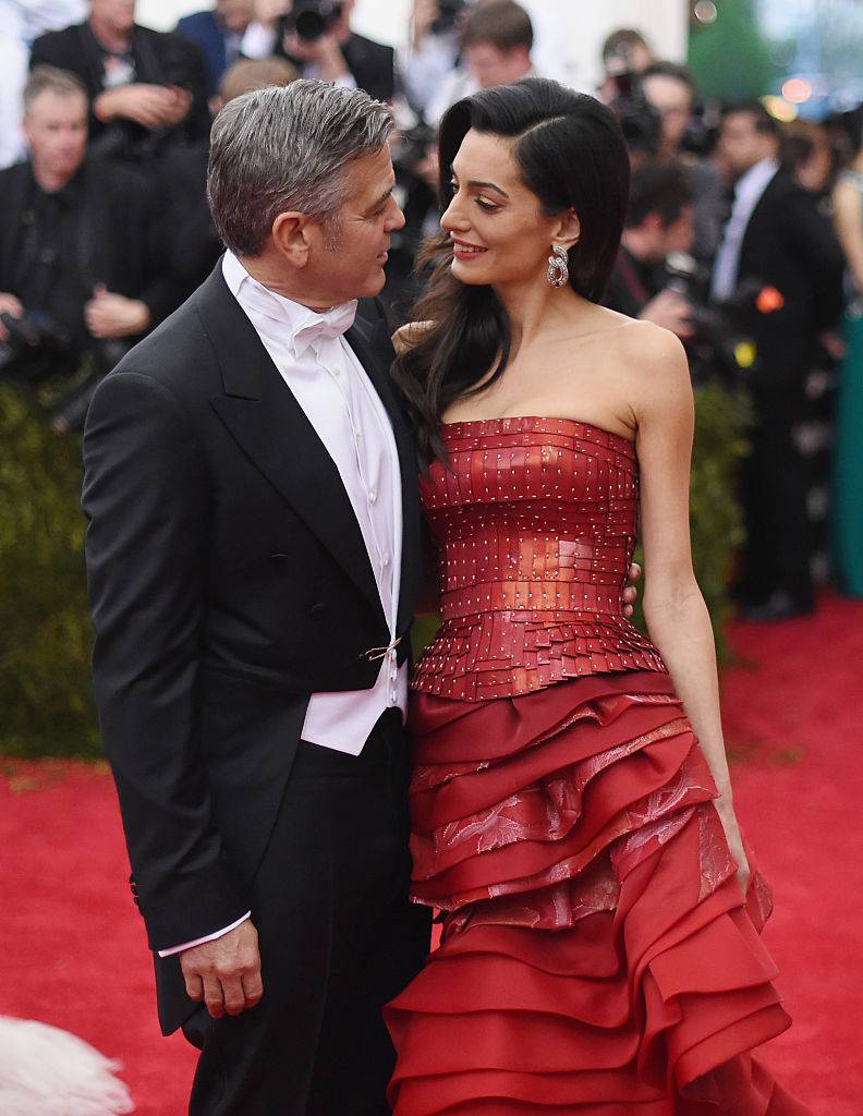 Amal i George Clooneyowie w 2015 roku, Fot. Getty Images