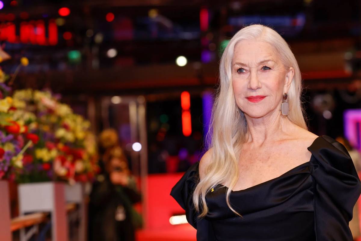 Na premierze filmu „Golda” w Berlinie, 2023
