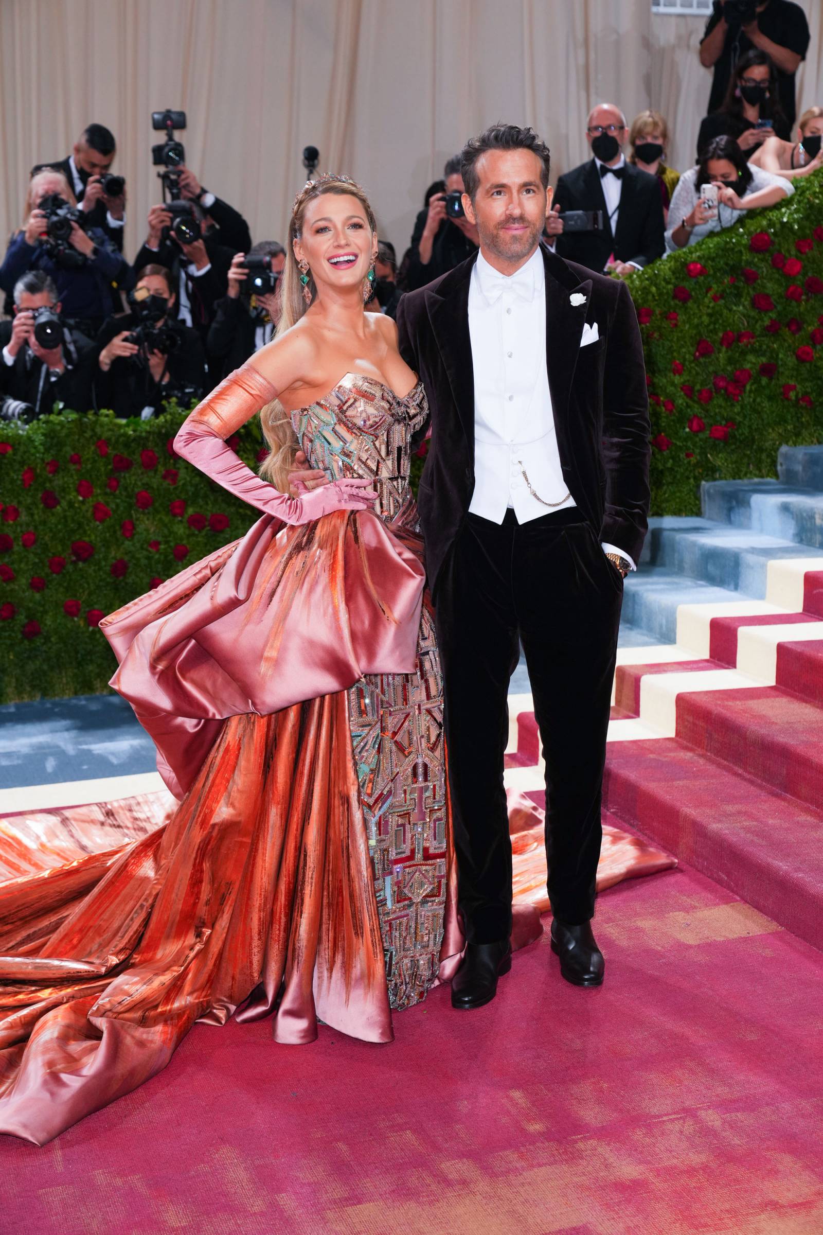 Blake Lively w Versace, 2022 rok